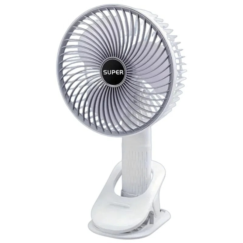 Rechargeable 3-in-1 Clip Fan | Handheld, Desktop & Wall Mounted Portable Fan with 3 Speed Modes