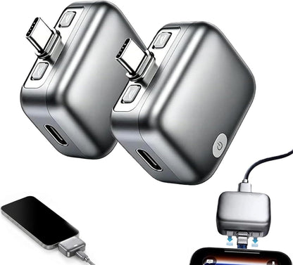 Type C Smart Auto Stop Charging Adapter, Auto Disconnect Charger – Portable USB Charger Automatically Stops When Fully Charged, Overcharge Protection